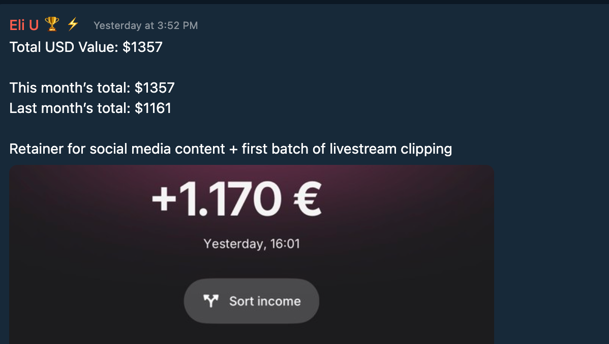 Testimonial Snapshot