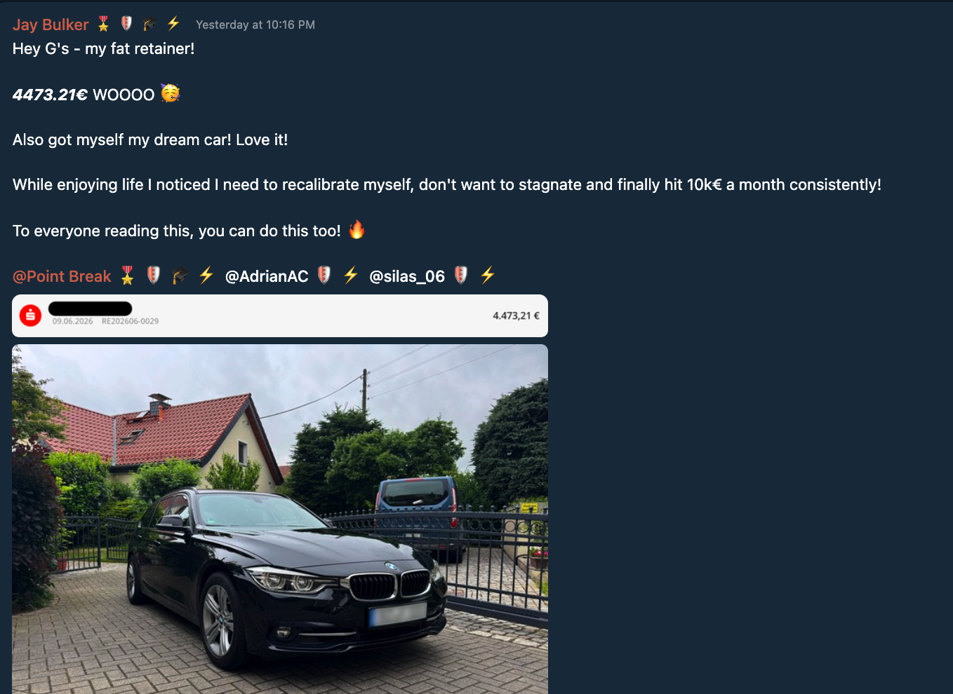 Testimonial Snapshot