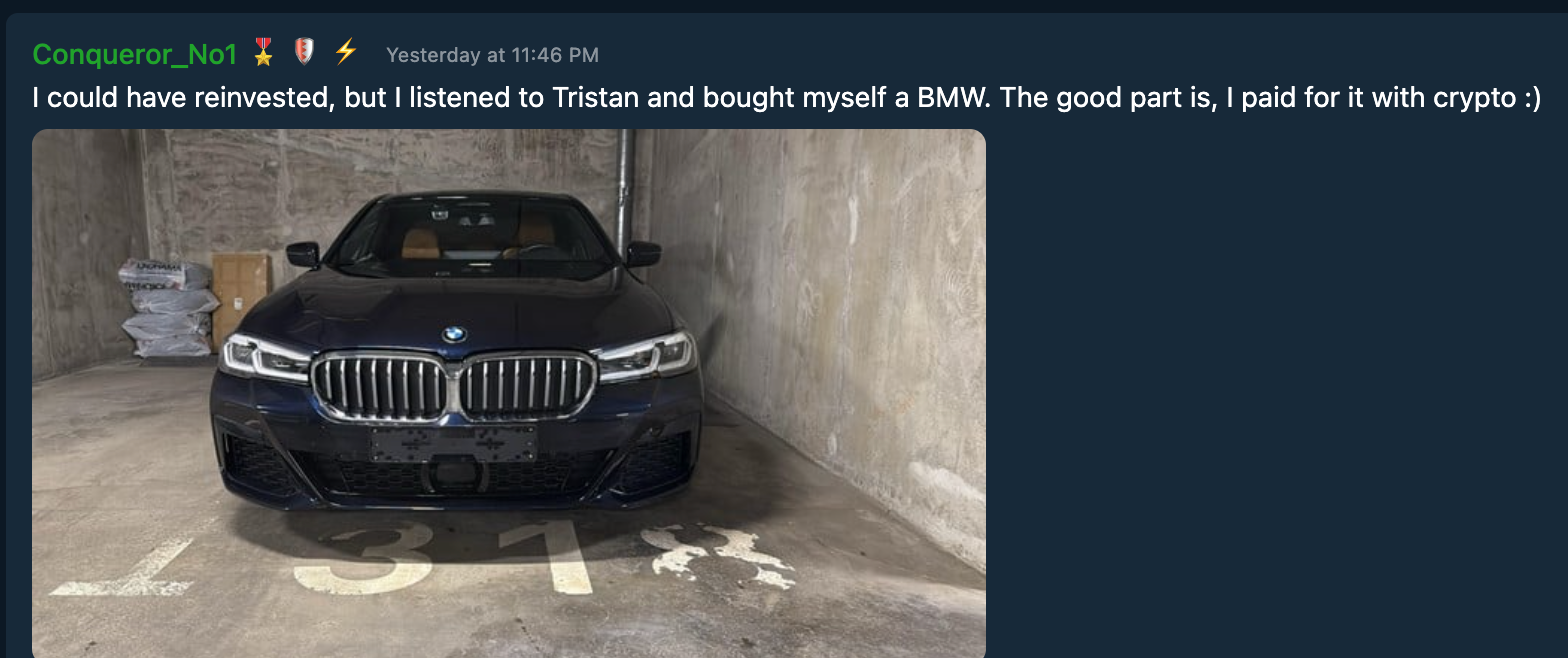 Winner of the Week