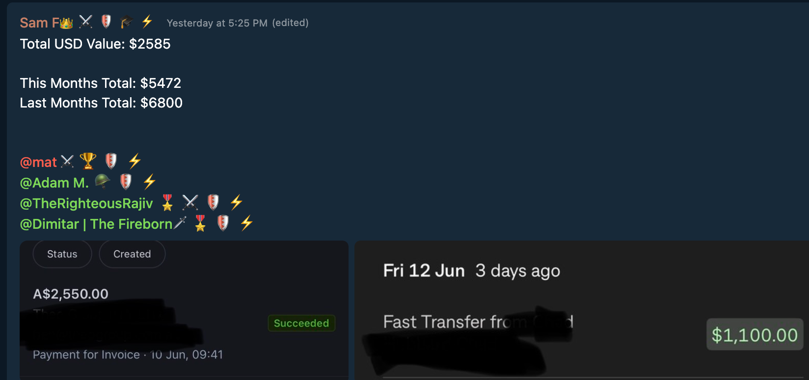 Testimonial Snapshot