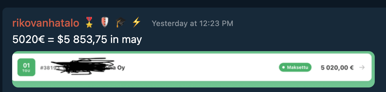 Testimonial Snapshot