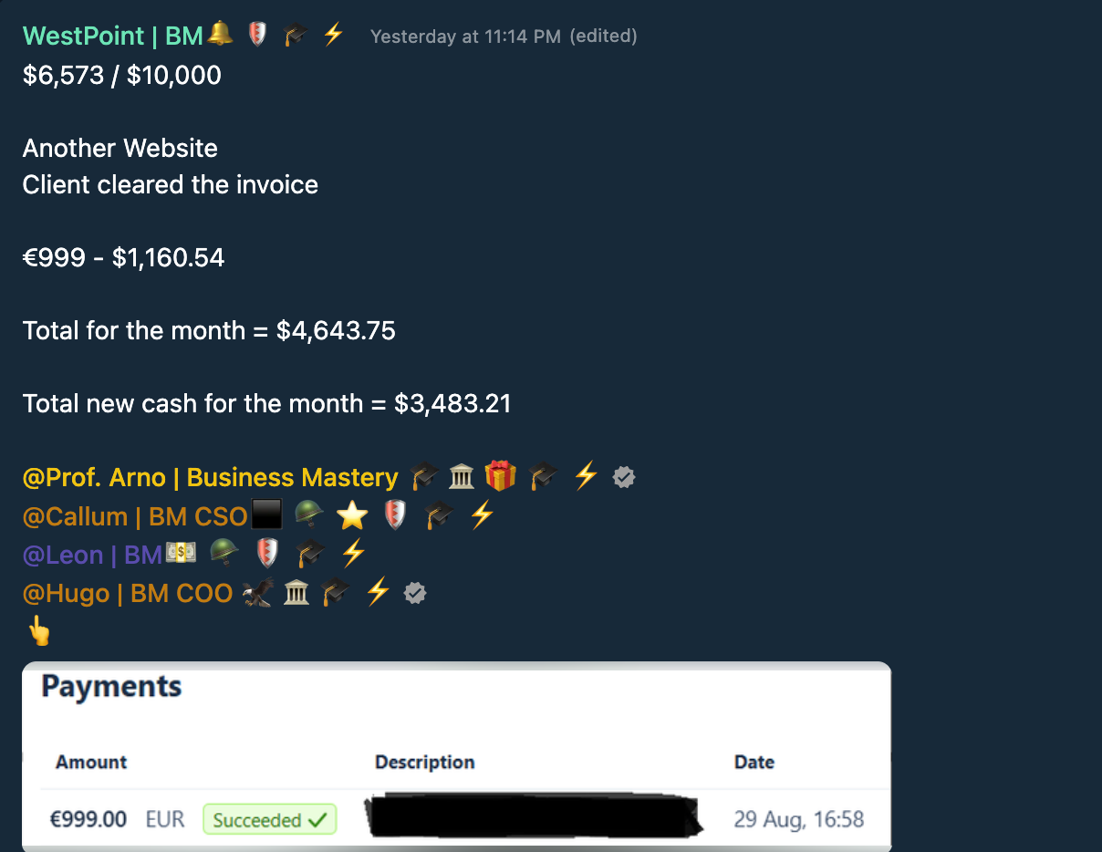 Testimonial Snapshot