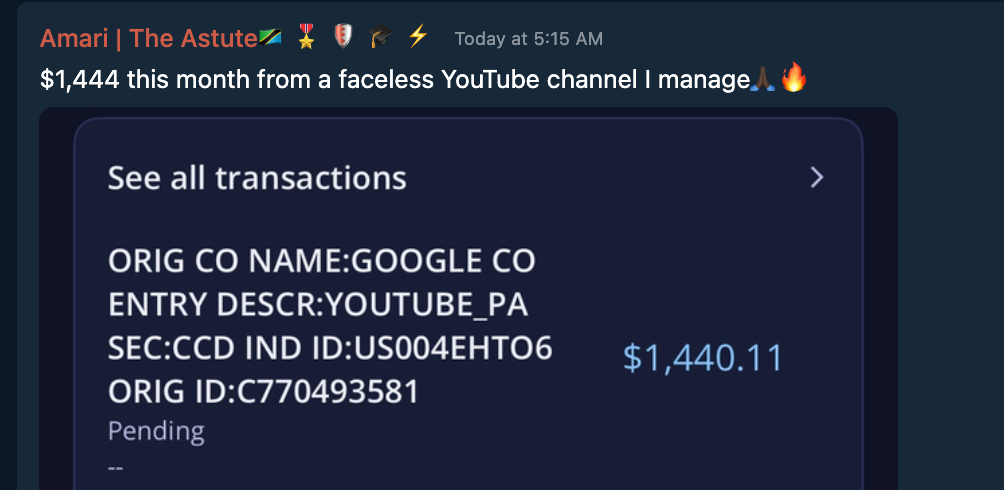 Testimonial Snapshot