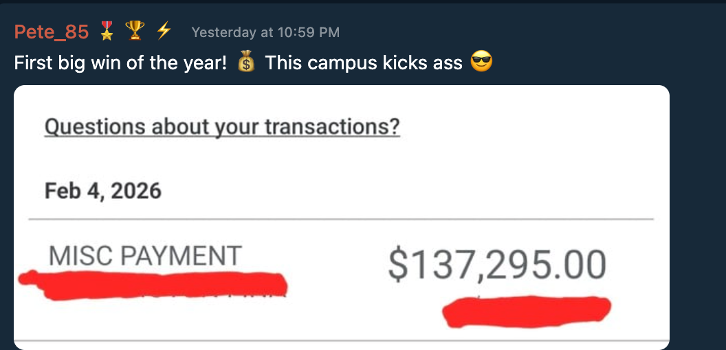 Winner of the Week