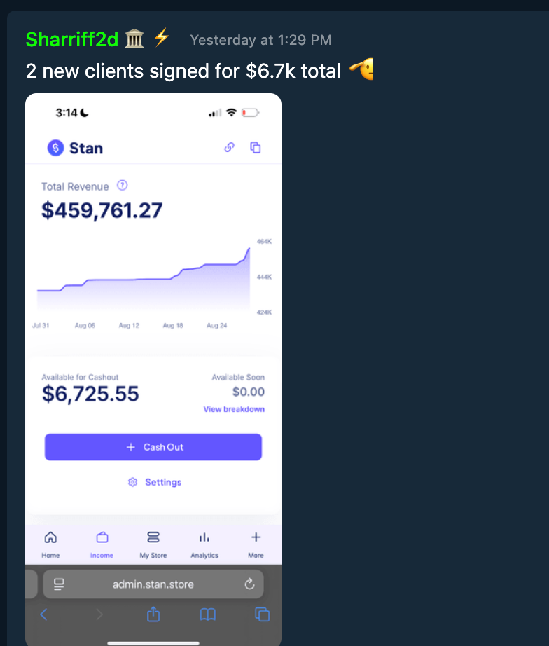 Winner of the Week