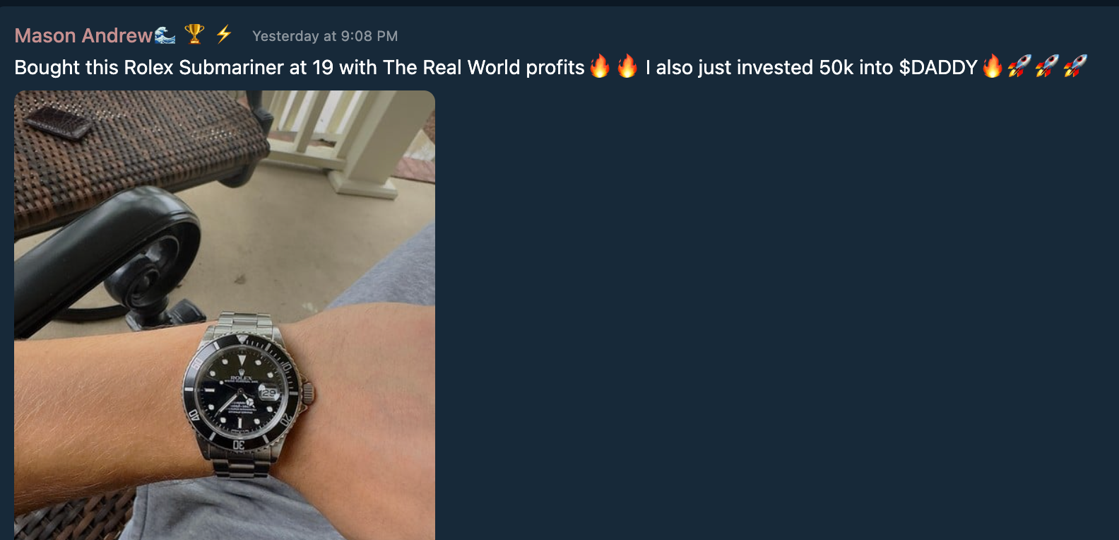 Winner of the Week