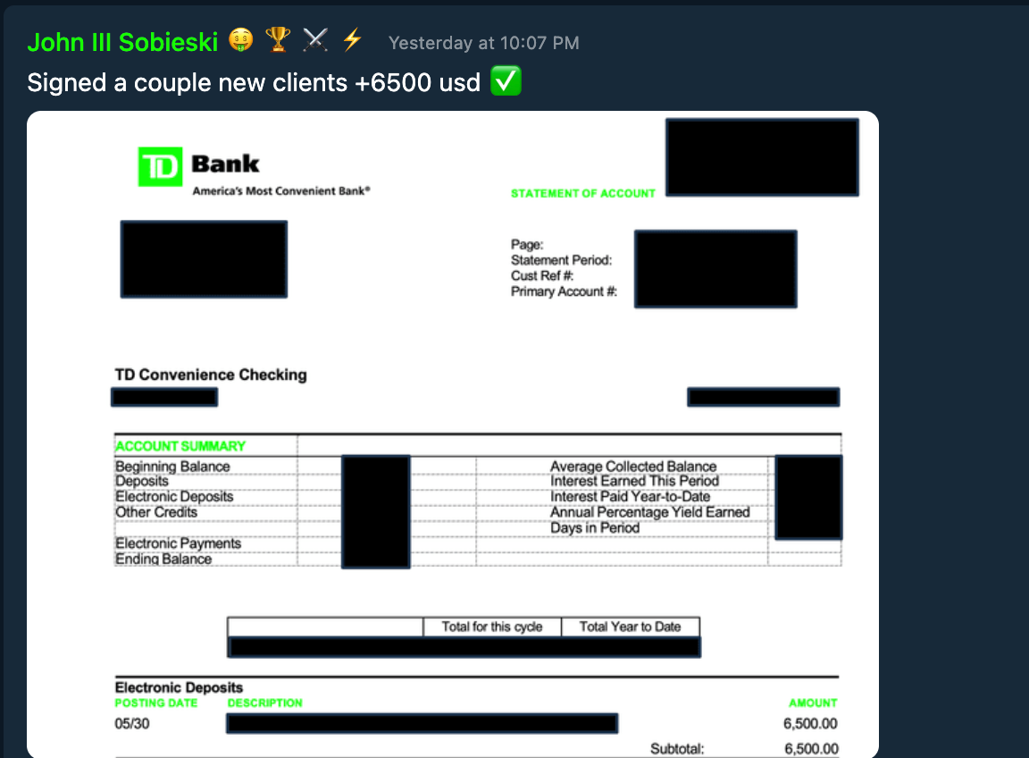 Testimonial Snapshot