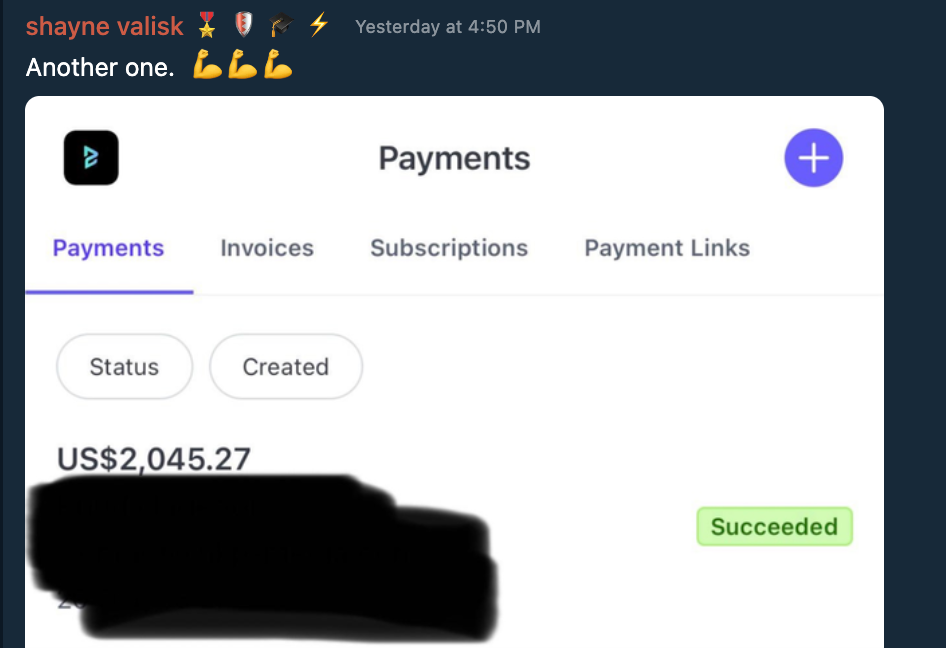 Testimonial Snapshot