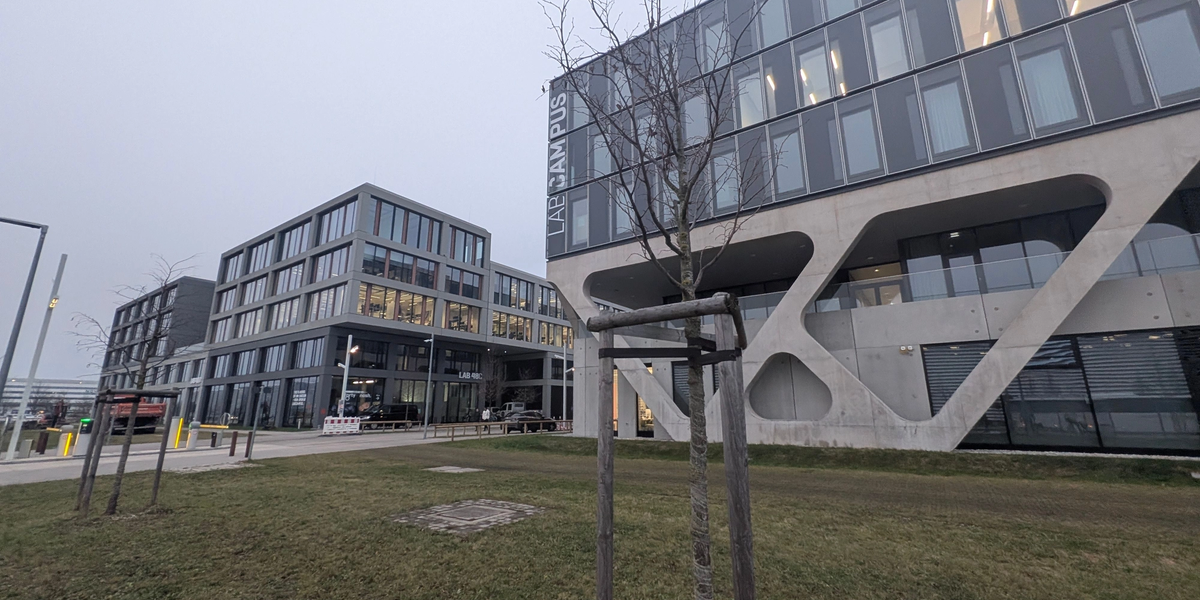 Unser neues Hauptquartier auf dem Lab Campus