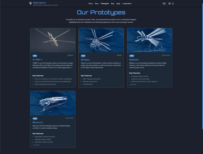 🛠️ Architectural Review: Odonatum Website Update