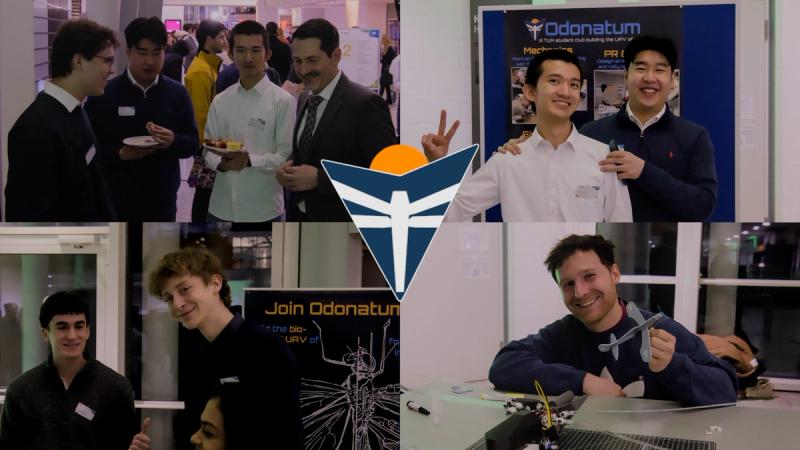 Odonatum right in the mix at the Deutschlandstipendium festivities