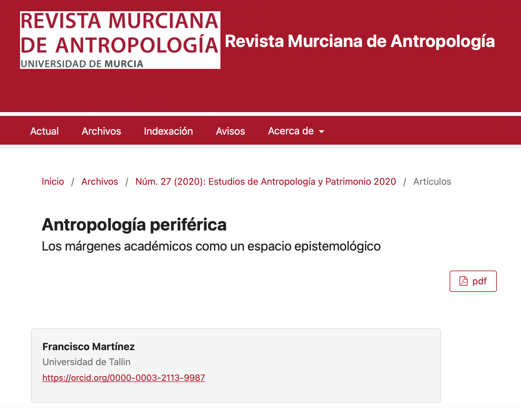 publication