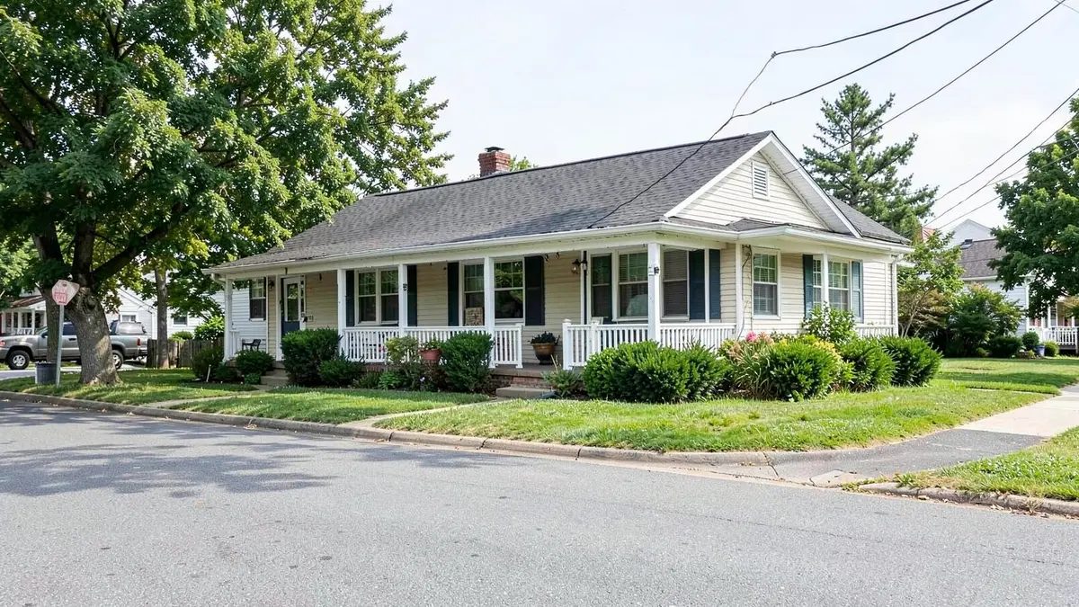 Ranch style home on a residential street in Wyandanch, NY in the Town of Babylon