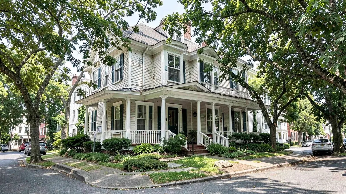 Colonial home on a tree lined street in Baldwin, NY on the South Shore of Nassau County
