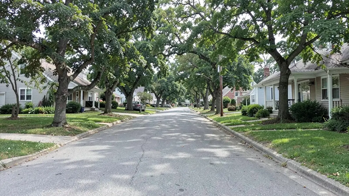 Two-family and cape homes near the train station in Huntington Station, NY, Town of Huntington, Suffolk County
