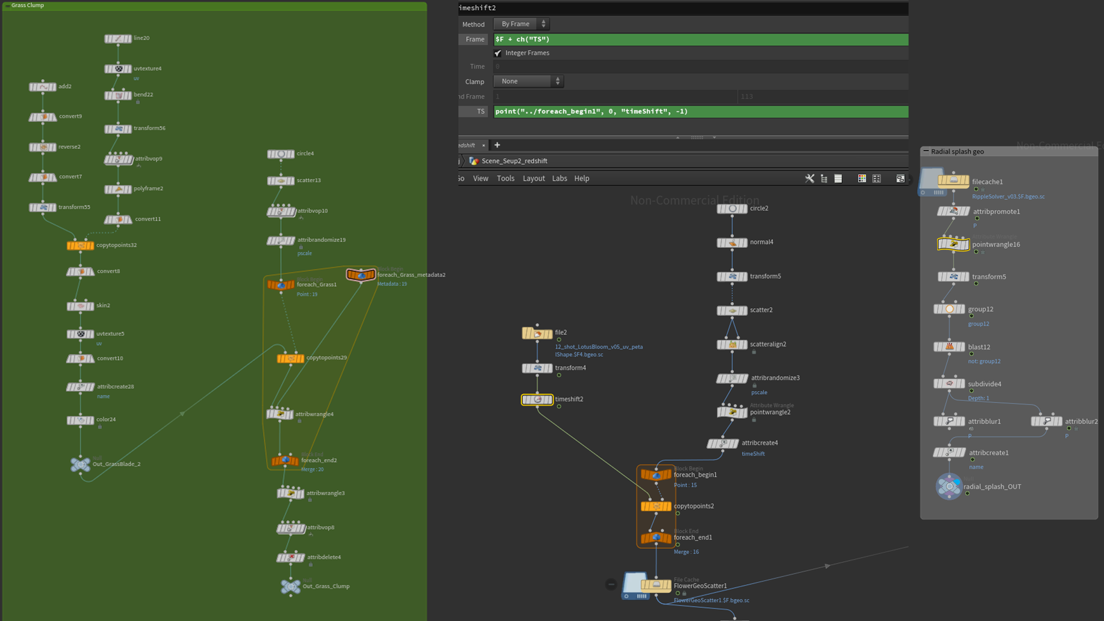 Houdini interface