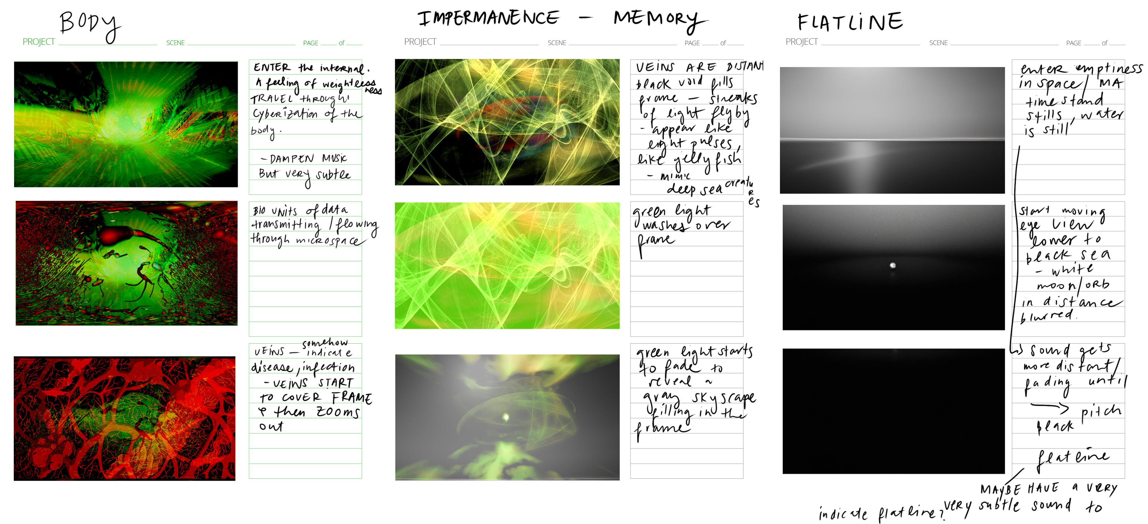 Digital Sublime Storyboard