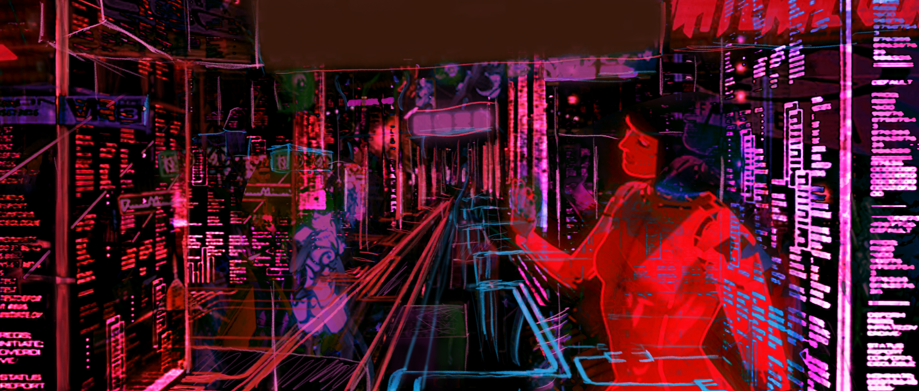 Cybercity Sketch