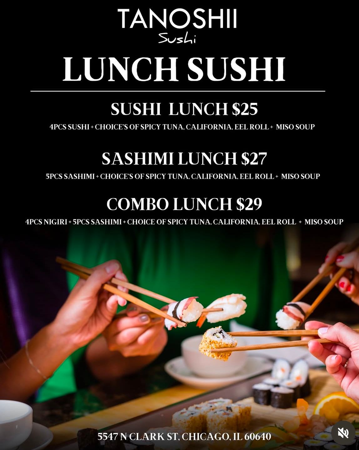 Hibachi Menu