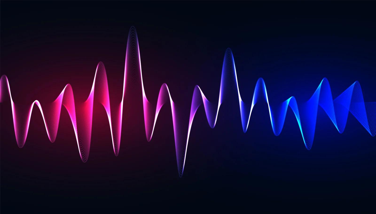 rhythm of english language waves