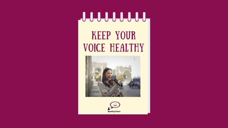 Don't Lose Your Voice