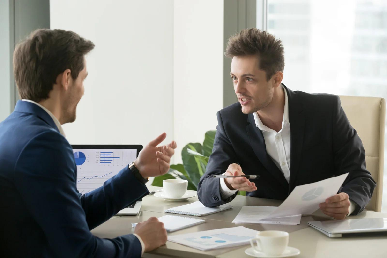 consultants talking