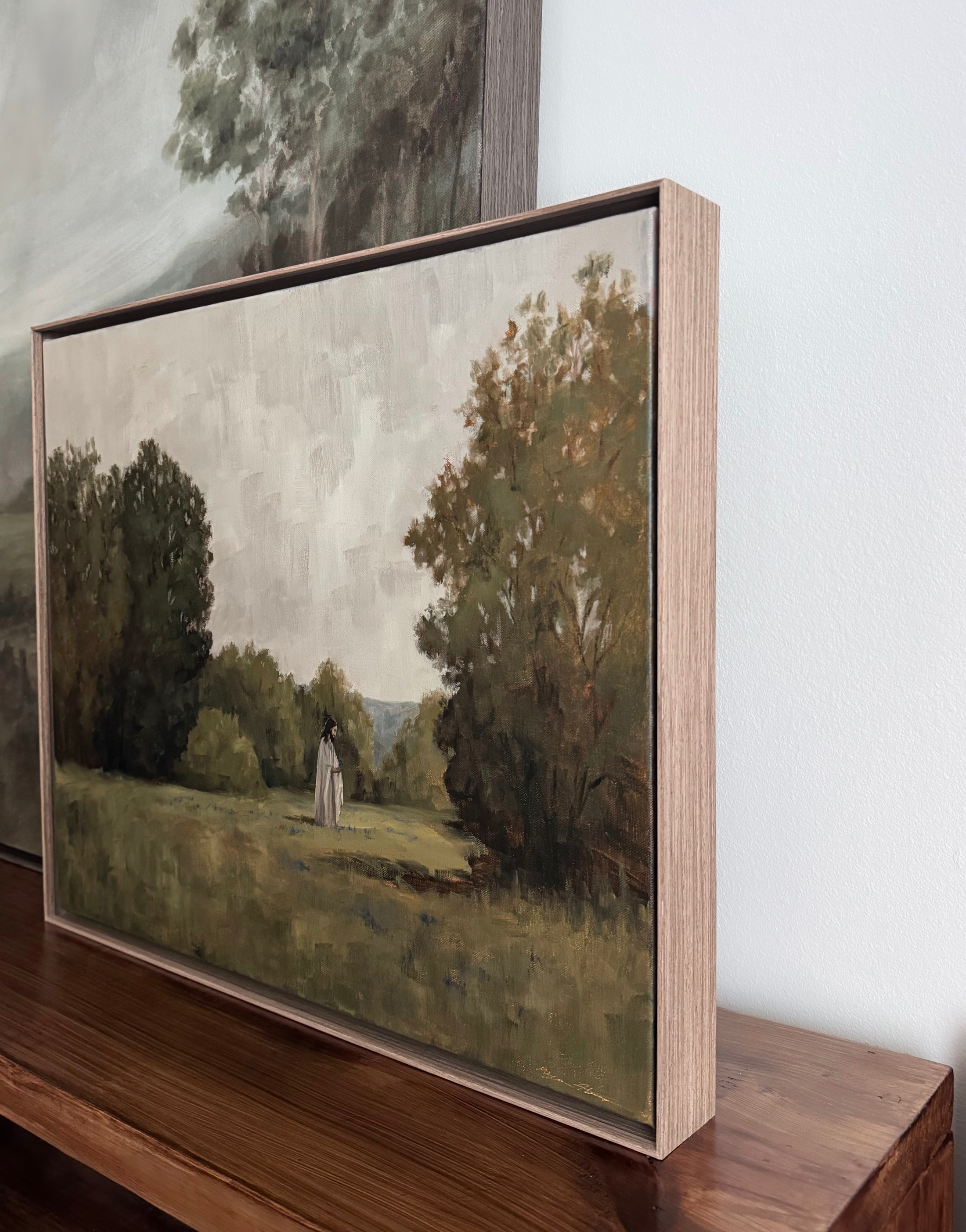 Jesus Oil Painting Framed
