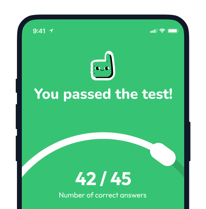 Screenshot from the Drivly app