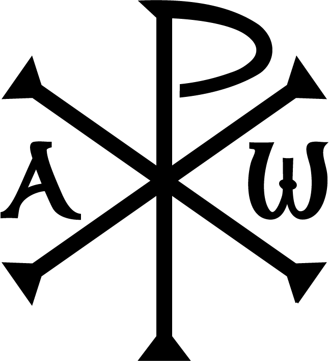 "AΡΧΩ" The Sovereign Christogram (Chi-Rho, Alpha and Omega)
