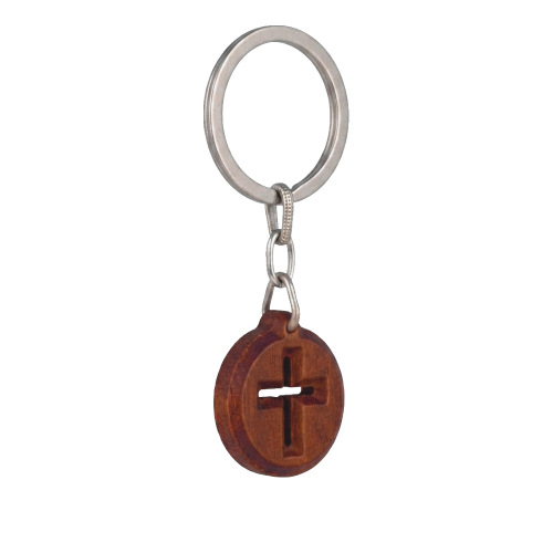 Rounded Key-Chain Cross - 3