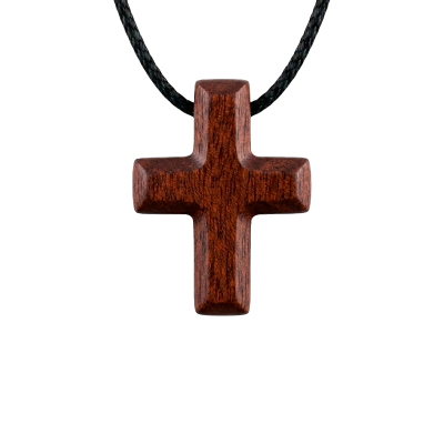 Small Plain Necklace Cross