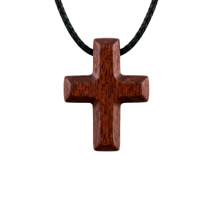 Small Plain Necklace Cross