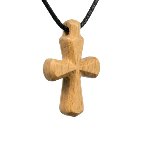 Oval Necklace Cross - 3