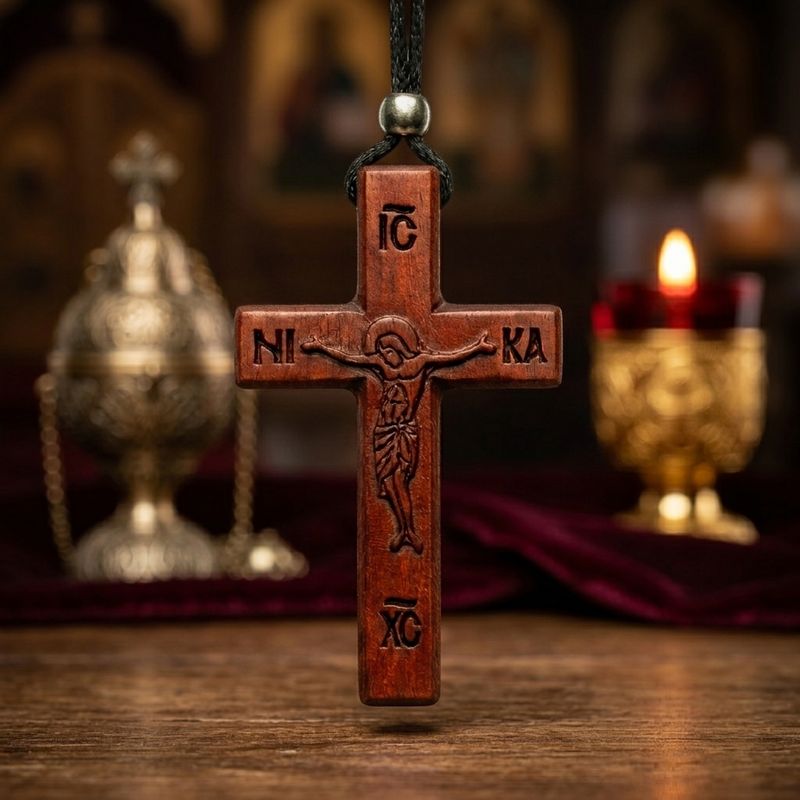 Car-Mirror Crosses