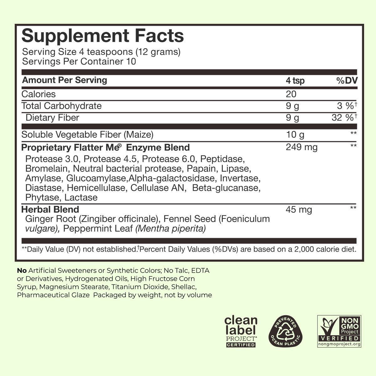 Flatter Me Fiber GLP-1 Booster - Unflavored