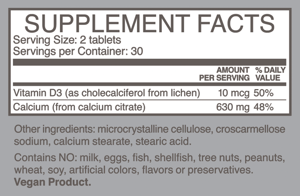 Supplement Facts