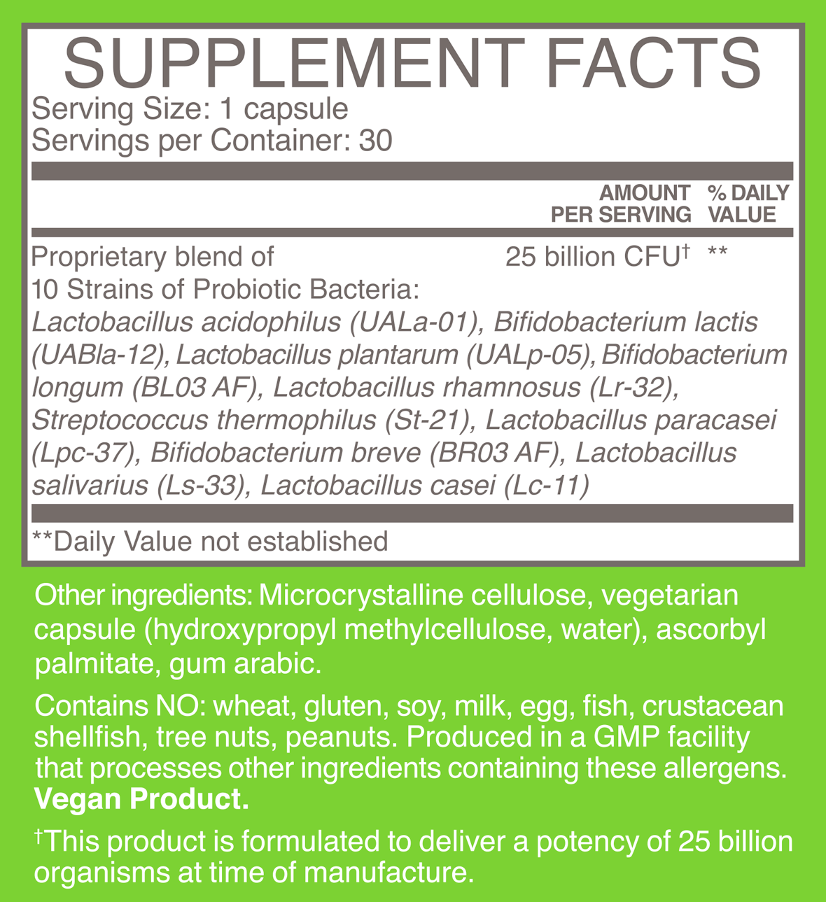 Supplement Facts