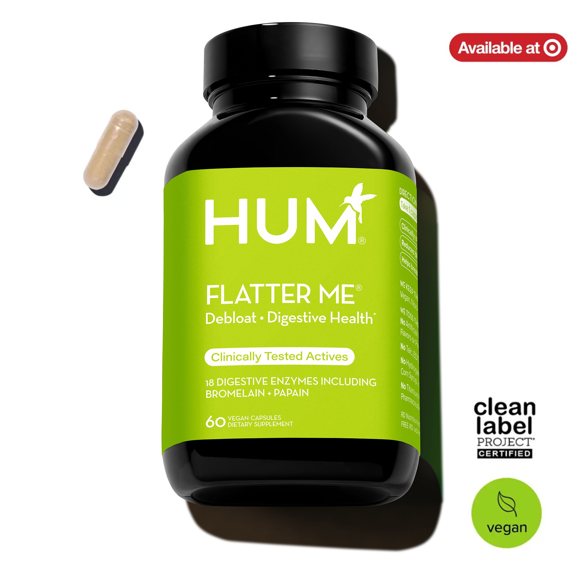 Flatter Me | Best Bloat Relief Supplement with Digestive Enzymes