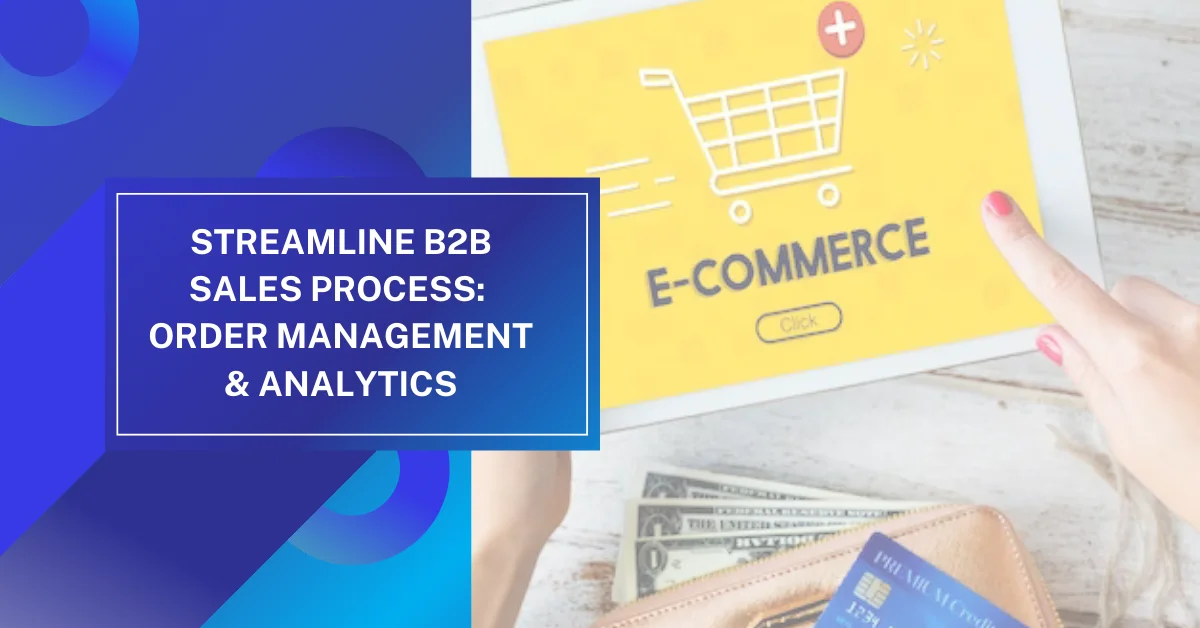 Streamline B2B Sales Process: Order Management & Analytics