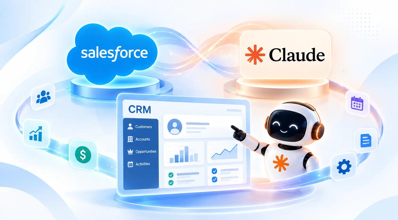 Salesforce and Claude AI integration for AI-powered CRM
