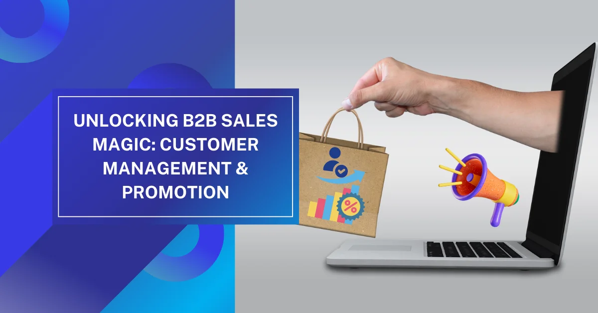 Unlocking B2B Sales Magic: Customer Management & Promotion