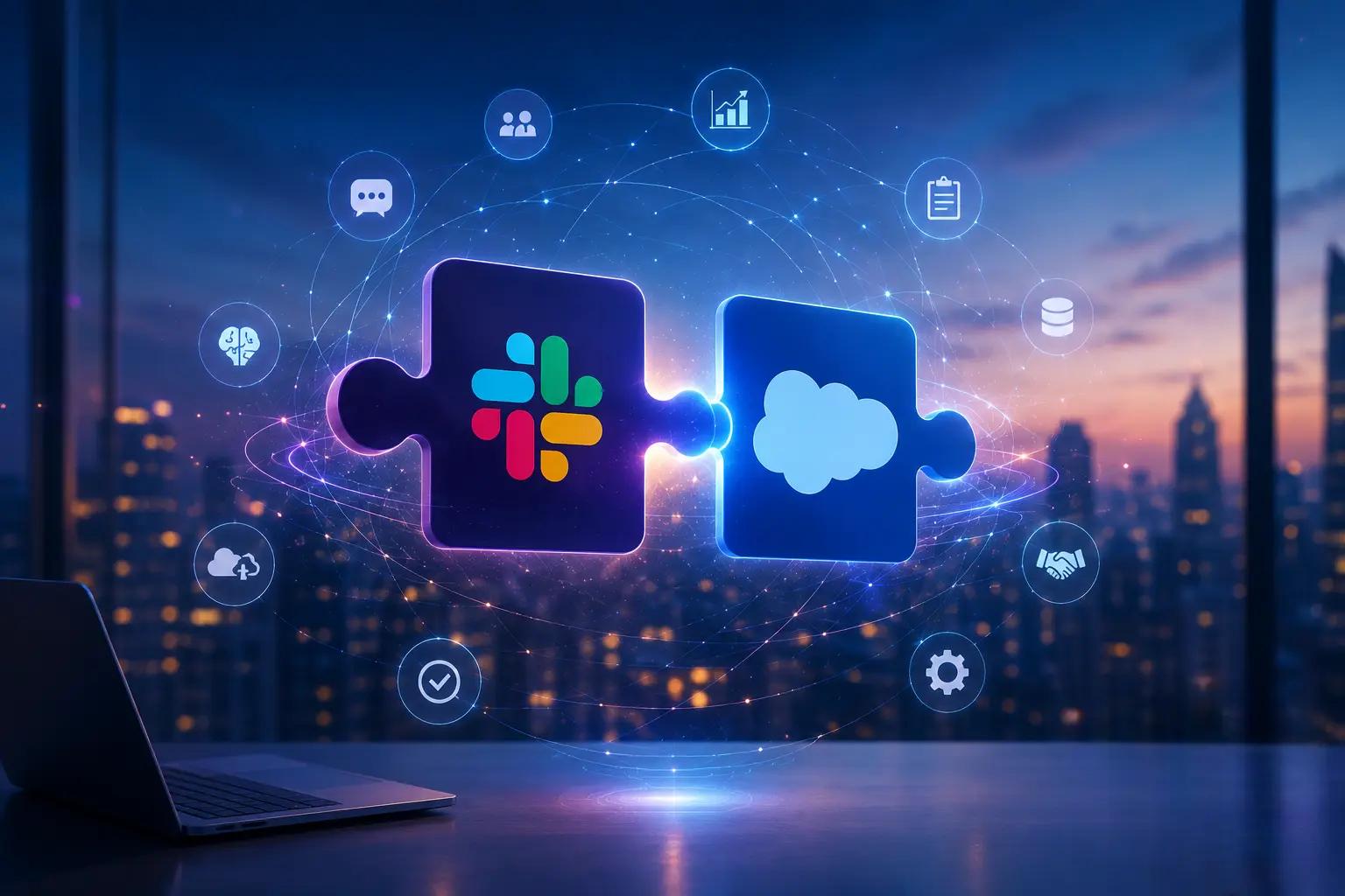 Slack Salesforce integration with MCP connecting business workflows