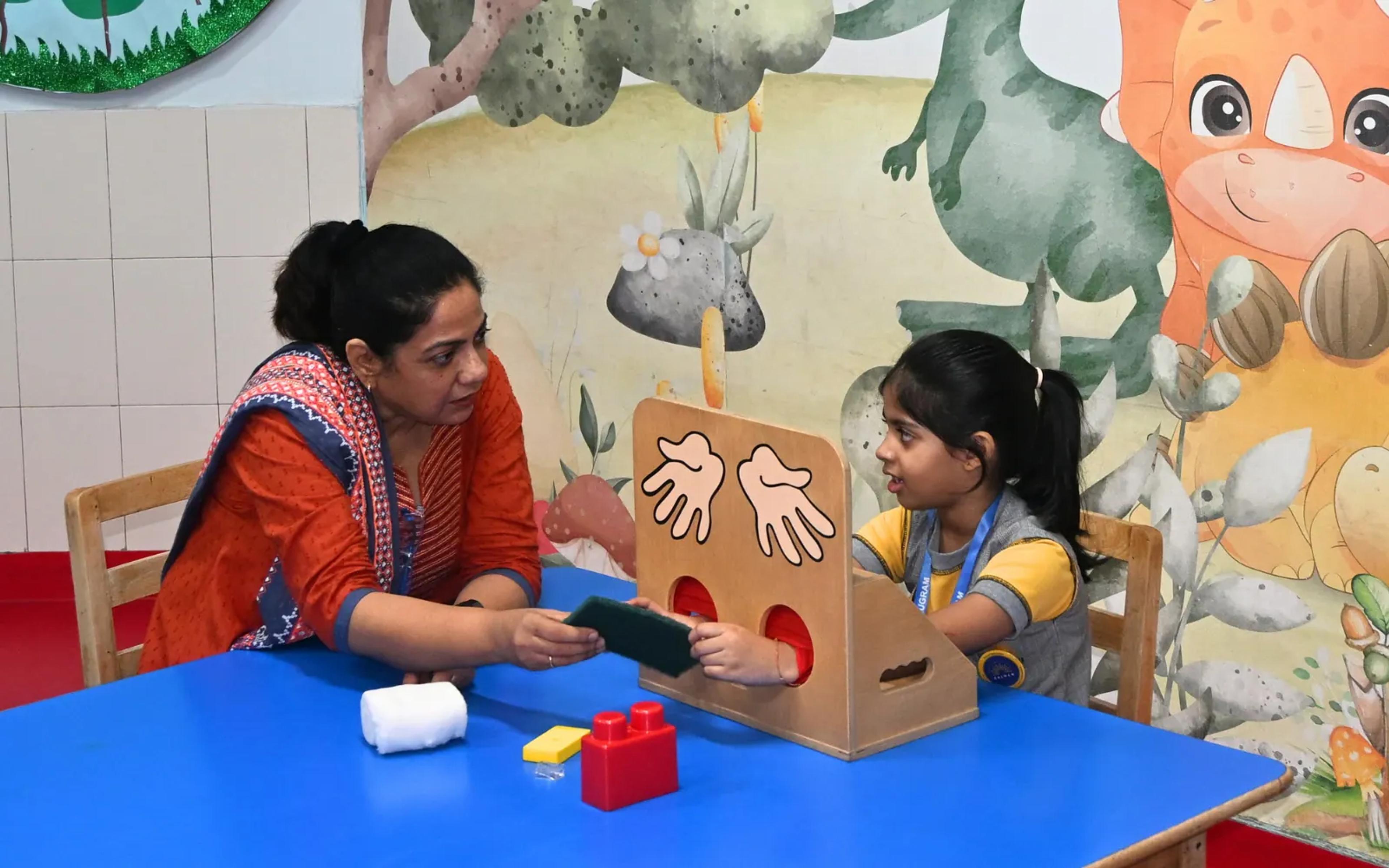 Hands-on learning with shapes