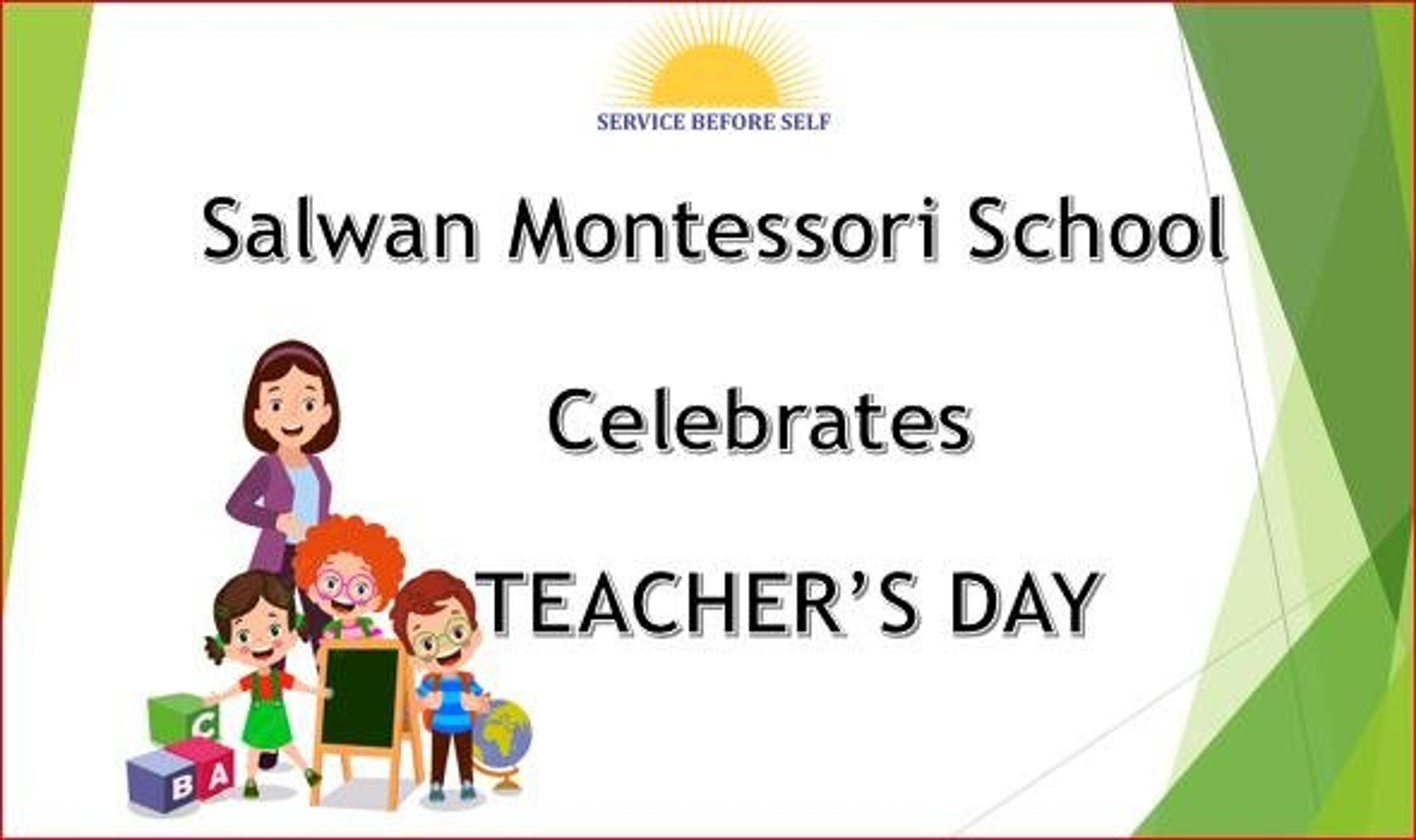 Teachers Day Celebrations