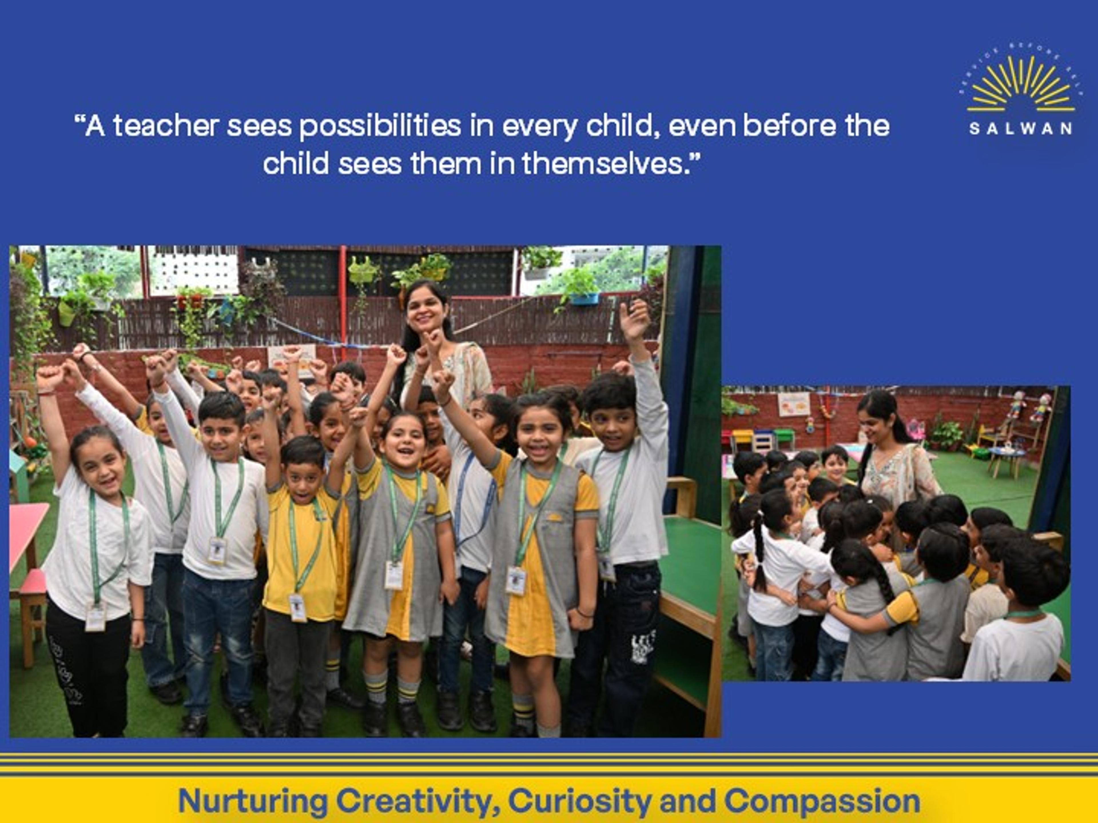 A heartfelt thank you to the teachers who make learning joyful and meaningful.