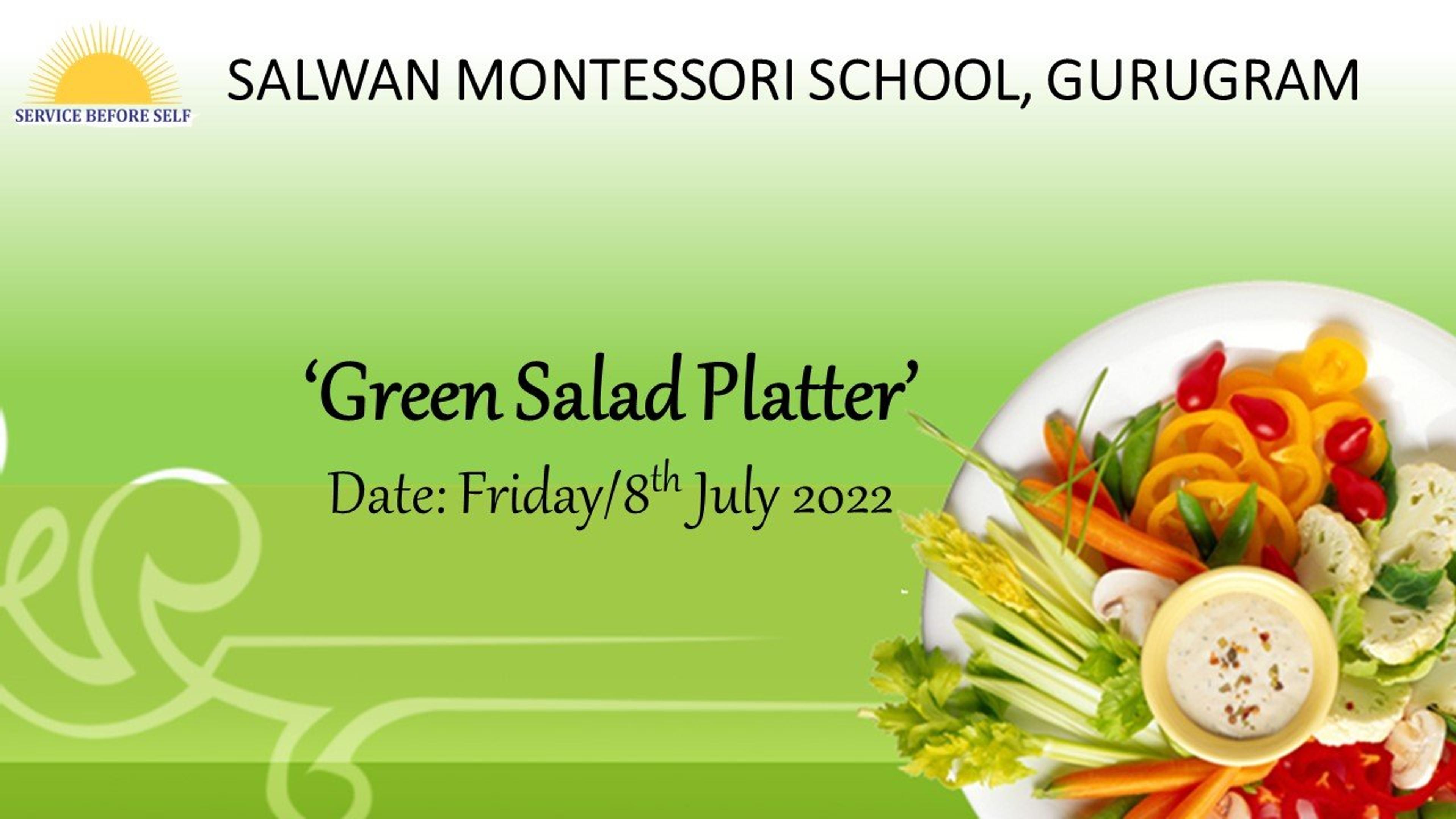 Green Salad Platter
