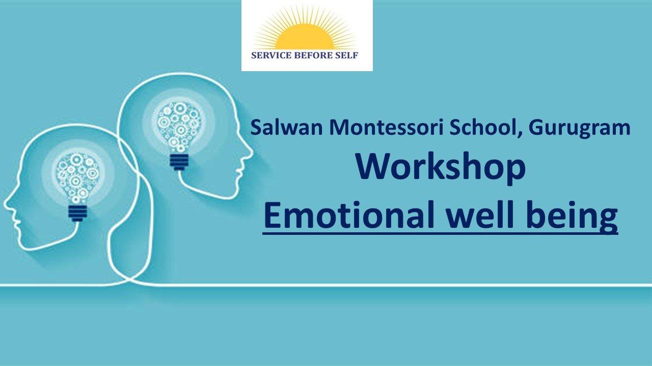 Emotional Well-being workshop