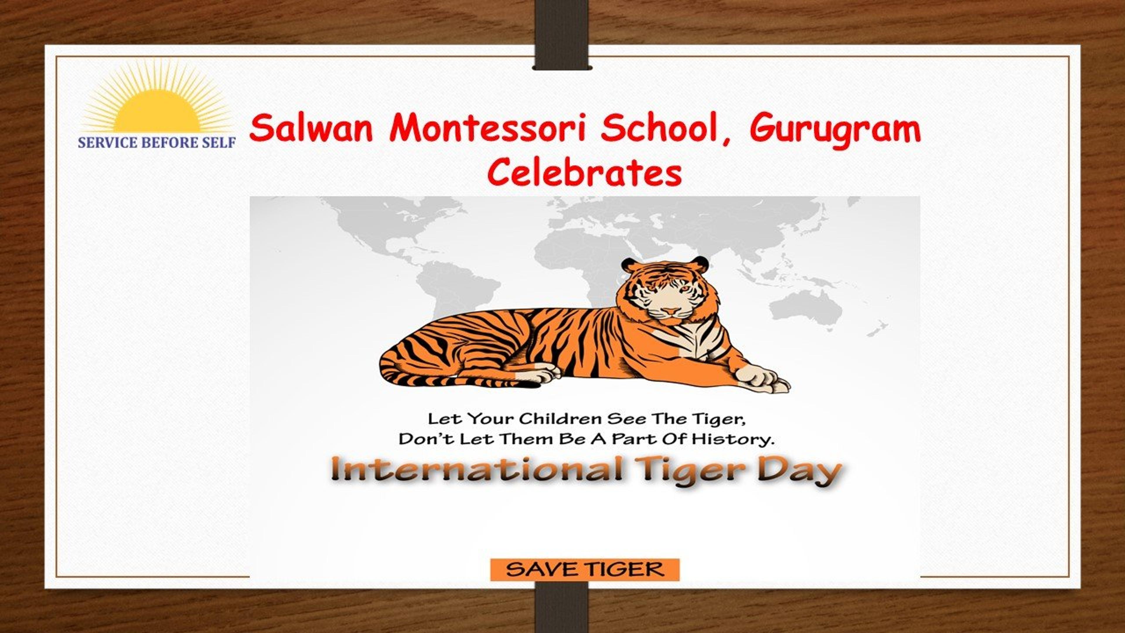 International Tiger’s Day