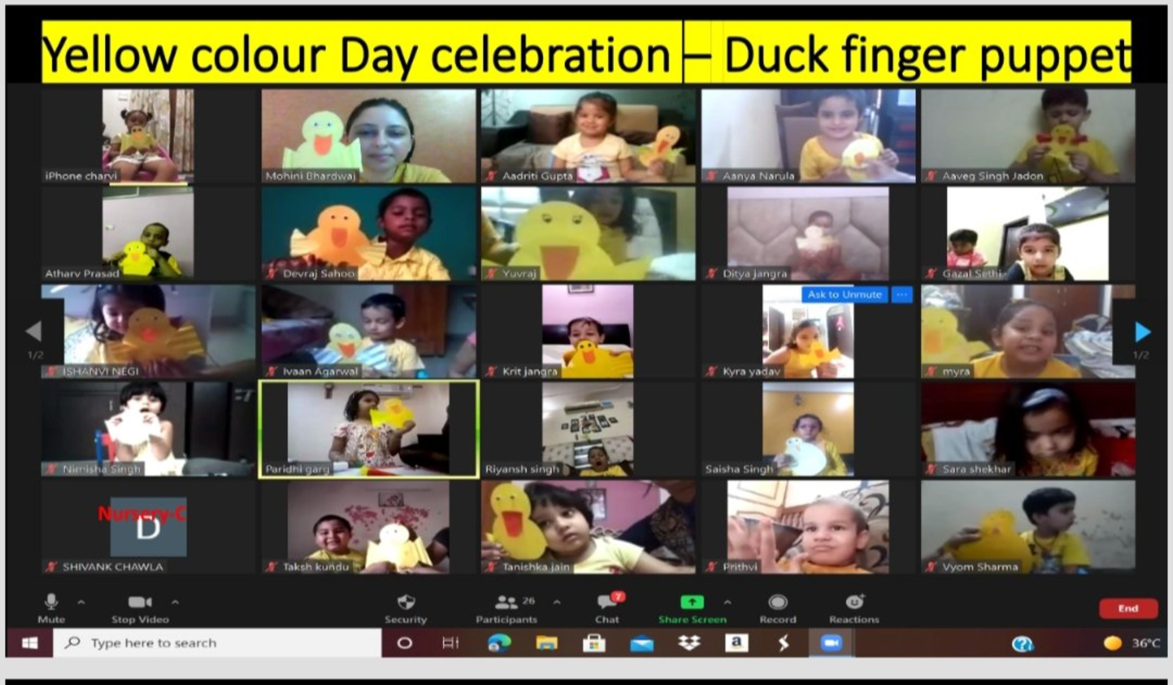 Yellow Color Day 2021
