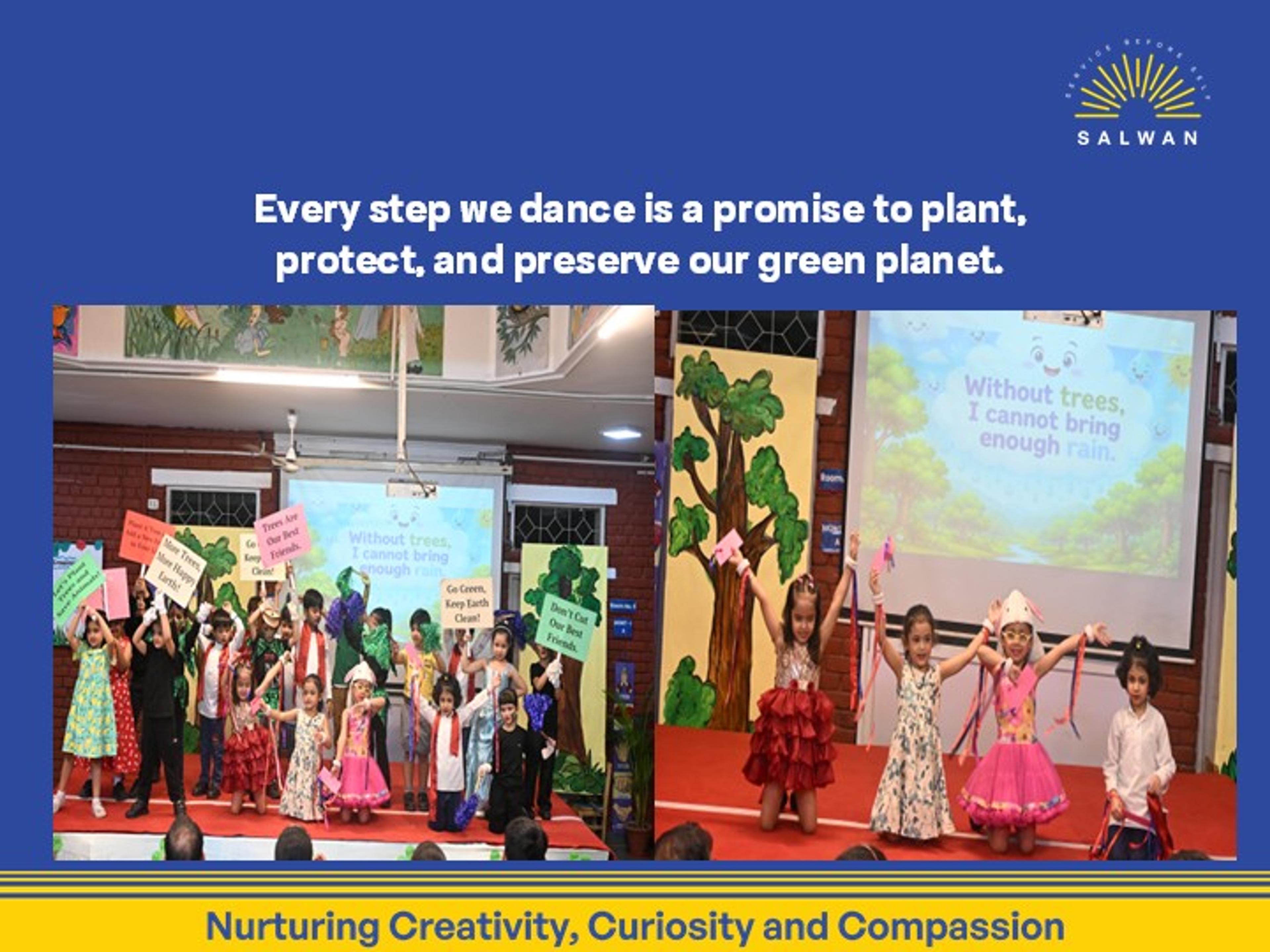 Every step we dance is a promise to plant, protect, and preserve our green planet.